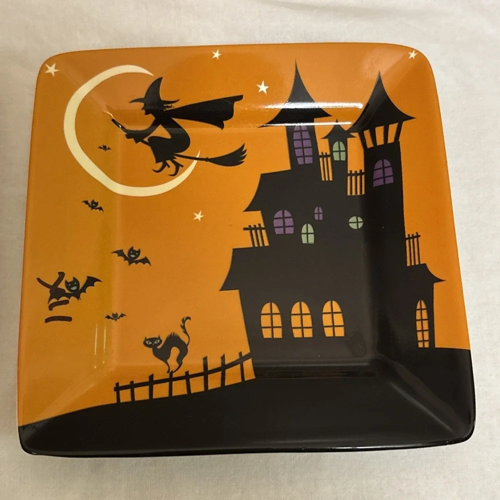 222 Fifth Halloween Decorative Plates 5